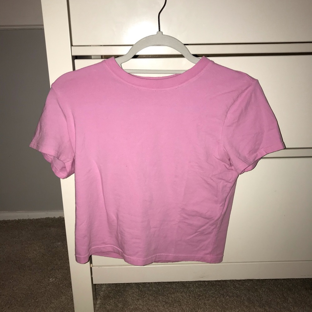 Hot pink brandy Melville top
